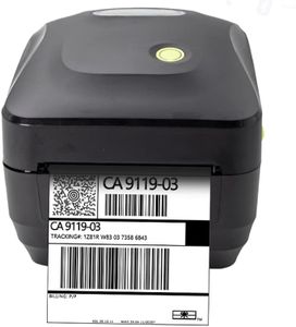 Thermal Label Printer 4x6 USB & Bluetooth options for Phone, Windows & Mac. Royal Mail Evri Etsy Ebay Shopify Postage Shipping Labels works with zebra brother 150x100mm Wireless 6x4
