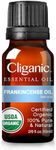 Cliganic Organic Frankincense Essential Oil, 100% Pure Natural Undiluted, for Aromatherapy | Non-GMO Verified