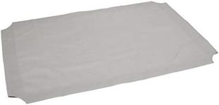 Amazon Basics Elevated Cooling Pet Bed Replacement Cover, Large, Grey