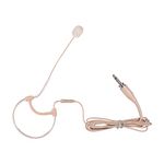 Lightweight Single Ear-Hook Condenser Microphone Mic 3.5mm Plug for Bodypack Transmitter