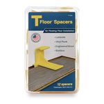 TFloor Spacers | for Laminate Wood Flooring, Vinyl Plank, Hardwood & Floating Floor Installation