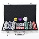 LUOBAO Poker Chips Set for Texas Ho