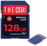 THE CEO Memory Card Ultra SDHC UHS-I 90MB/s – High-Speed & Reliable Camera Card - Class 10 for Fast Read/Write Ideal for Full HD Video & Photography- Get a Durable 128GB SD Card for Long-Term Storage