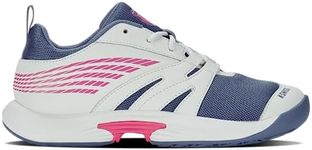 K-Swiss Girls' Speedtrac Tennis Shoe, Blue Blush Blue Blizzard Carmine Rose, 39 EU