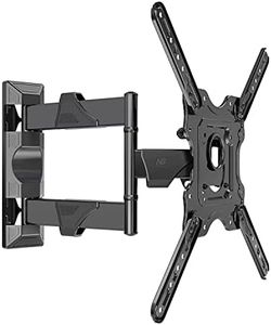 Gadget Wagon 32 to 55 Inch led TV Wall Mount Movable Swivel Corner Bracket P4, Swivel and Tilt Corner, Full Motion