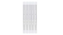 5-Packs Tombow Mono Zero Eraser Refill, Round Tip (57307) 5-Packs,White,2.3mm