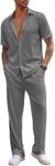 COOFANDY Men's 2 Piece Outfit Casua