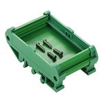 Jienk Thicker Layer PCB DIN Rail Mount Carrier, Circuit Board Mounting Holder for 35mm Wide DIN Rail PCB (72mm*50mm)