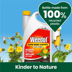 Weedol Rapid Weedkiller 3L – Fast-Acting Garden Weed Control