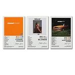 A Set Of 3 Channel Orange Frank Poster Ocean Blond Signature Nostalgia Album Cover Poster Wall Art Canvas Posters Room Decorative Aesthetic Poster Print Decor Posters 08x12inch(20x30cm)-3pcs Style