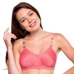 TRYLO ALPA Strapless Women's Bra Hoisery Cotton E-Cup MARUN 40