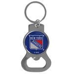 NHL Siskiyou Sports Fan Shop New York Rangers Bottle Opener Key Chain One Size Team Color