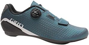 Giro Cadet Men Indoors and Outdoors Clipless Road Cycling Shoes - Harbor Blue Anodized (2023), 44