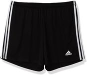 adidas Women's Squadra 21 Shorts, Black/White, Large