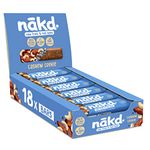 Nakd Cashew Cookie Natural Fruit & Nut Bars - Vegan - Healthy Snack - Gluten Free - 35g x 18 bars