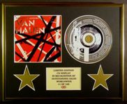 VAN HALEN/CD DISPLAY/LIMITED EDITION/COA/THE BEST OF BOTH WORLDS