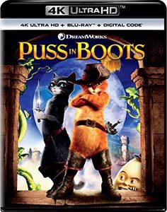 Puss in Boots - 4K Ultra HD + Blu-ray + Digital [4K UHD]