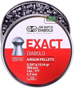 JSB EXACT Domed .177 4.52mm Air Rifle Airgun 177 Pellets 500 Pack Ammo Slugs