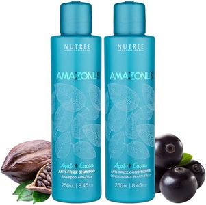 Amazonliss Home Care Brazilian Keratin After Care 3 product Set: Anti-frizz shampoo, Anti-frizz conditioner, Leave-in 250ml
