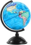 KISEER 8 Inch World Globe with Stan