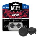 KontrolFreek CQC for Playstation 4 (PS4) and Playstation 5 (PS5) Controller | Performance Thumbsticks | 2 Mid-Rise Concave | Black