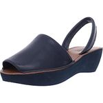 Kenneth Cole REACTION Women's Fine Glass Platform Sandal, Navy, 7.5 M US