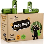 Active Pets Dog Poop Bag, Extra Thick Dog Waste Bags, Leak-Proof Dog Bags For Poop, Easy-Tear Dog Poop Bags, Strong Doggy Poop Bags, Lavender-Scented Dog Waste Bags Eco-Friendly Doggie Bags For Poop