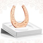 7 Year Anniversary Copper Gifts for Him 7 Year Anniversary Wedding Gift for Couple Lucky 7 Years of Marriage Horseshoe 7th Wedding Anniversary Copper Gifts for Him with Box Gifts for Men Him