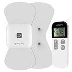 Comfytemp Wirelss TENS Machine for Pain Relief, Nerve Muscle Stimulator for Pain Management with 15 Modes, 2 Pads, Rechargeable TENS Unit for Back, Neck, Shoulder, Knee, Arthritis Sciatica Cramps Pain