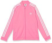 adidas Originals Unisex-Kids Adicolor SST Track Jacket, Bliss Pink, Large