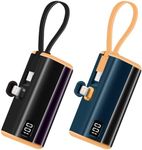 2 Pack Mini Portable Charger 5000mA