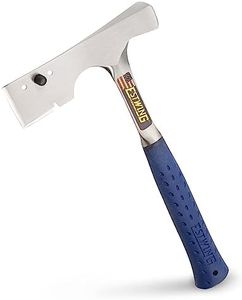 ESTWING Shingler's Hatchet - 29 oz Roofing Tool with Milled Face & Shock Reduction Grip - E3-LS