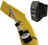 Push Industries 118.504 Powered Snow Blower Actuator Chute Deflector Control Kit - Designed for Deere, 47", 54", & 60" Snow Blowers (Semi Pre-Wired w/Toggle & Rocker)