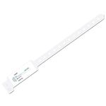 IS IndoSurgicals ID Band for Hospital, Patient Identification Band Adult, WHITE Color (Pack of 100 Pcs.)