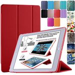 DuraSafe Cases iPad PRO 10.5 Inch 2017 Air 10.5 3rd Generation 2019 [ Air 3 ] MQF12HN/A MQEY2HN/A MQF22HN/A MQF02HN/A Slim Lightweight Protective PC Dual Angle Stand Cover - Red