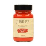 Guild Lane Jubilee Fine Paint - Pillar Box Red - Furniture, Metal, Fabric, Glass & More - Indoor & Outdoors - Water-Based Acrylic Paint - 60ml Jar