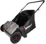 DEDRA DED8803 Lawn Sweeper Manual Collector, Leaf and Lawn Collector, Collection Width 530 mm, 100 L Collection Bag, Robust 250 mm Wheels, Lightweight and Handy 7 kg, Adjustable Handlebar