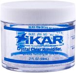 Xikar Crystal Humidifier, Lasts Up to 90 Days, Reusable, Crystals Expand, Provides Perfect 70% Humidity, 2 fl oz Jar