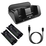 GHBOTTOM Smart Charging Station Dock Stand Charger for U Gamepad Remote Control with Battery Charging Cable