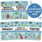 Help With Homework Age 5+ (5 workbooks to practise essential Key Stage 1 skills)