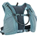 EVOC HYDRO PRO 1,5 + 1,5l HYDRATION BLADDER, hydration backpack for cycling, hiking or jogging, (extra light, two NUTRITION COMPARTMENTS, one chest strap pocket, 1,5l camel pack), Steel Grey