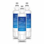 EcoAqua EFF-6032B Ice & Water Refrigerator Filter to fit Panasonic NR-BG53V2, NR-BG53VW2, NR-B53V1, NR-B53V1-WB, NR-B53V1-X1D, NR-B53V1-XB, NR-B53V2, NR-B53V2-XE, NR-B53V2-XF, NR-B53VW1-WB (3)