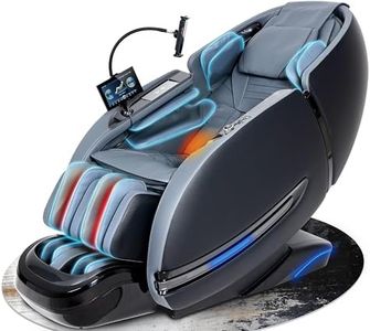 Notired Massage Chair Full Body, 2025 Zero Gravity SL-Track Shiatsu Massage Recliner Chairs with 12 Auto Modes, Foot Rollers, Waist & Calf Heating, Thai Yoga Stretch, AI Control & Body Scan, Gray