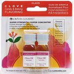 Candy & Baking Flavoring .125oz 2/Pkg-Clove Oil