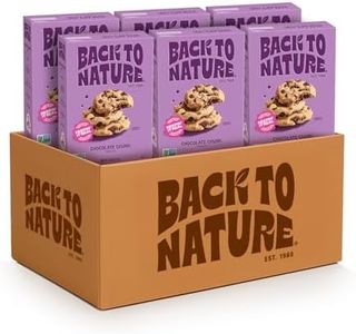 Back to Nature - Chocolate Chunk Cookies - Made With Seriously Tasty Real Ingredients like Wheat Flour - Non-GMO - 7.5 Ounce (Pack of 6)