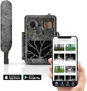 Zeiss Secacam 7-2er Pack -4G Profi-Wildkamera mit Handyübertragung, Bewegungsmelder, 60°-Winkel, SIM Karte, 32 GB Speicherkarte und Batterien