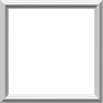 Ekena Millwork PNL20X20AS-01 20" W X 20" H X 1/2" P Ashford Molded Classic Picture Frame Panel