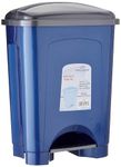PRINCEWARE Plastic Pedal Step-On Dustbin, 25 litres (Assorted) L4446