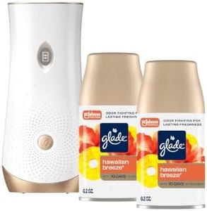 Glade Automatic Spray Air Freshener Kit, Hawaiian Breeze, Holder +2 Refills