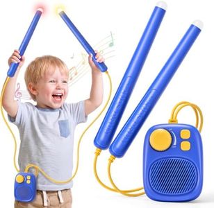 IQZ Kids Electronic Air Drum Set, Ages 4-8 (Blue)